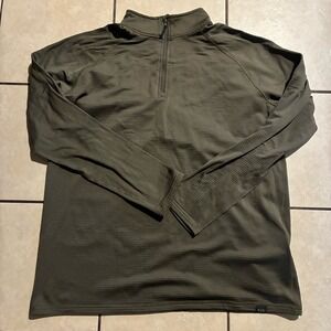 5.11 Tactical Men's 2XL Olive Green Quarter-Zip Pullover